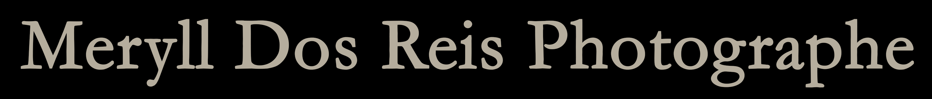 Logo de Meryll Dos Reis Photographe